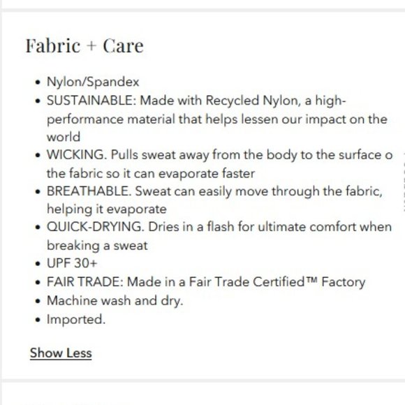 Athleta Ultimate Train Tee Large Petite - Picture 6 of 6